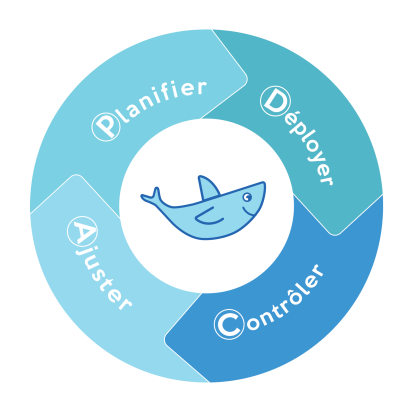 Roue de Deming avec Squalinoo