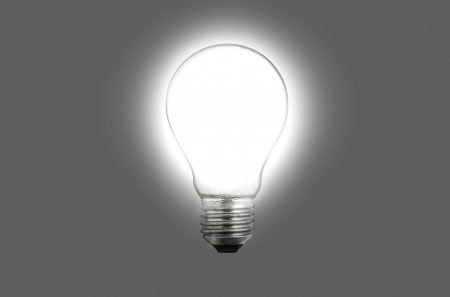 Ampoule symbolisant l'idée
